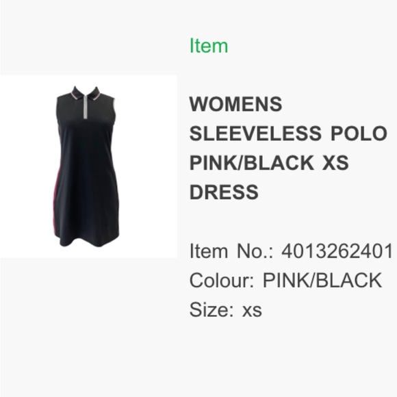 Never worn Golf/Sport Dress - XS but fits bigger (more like a small) - Picture 2 of 6